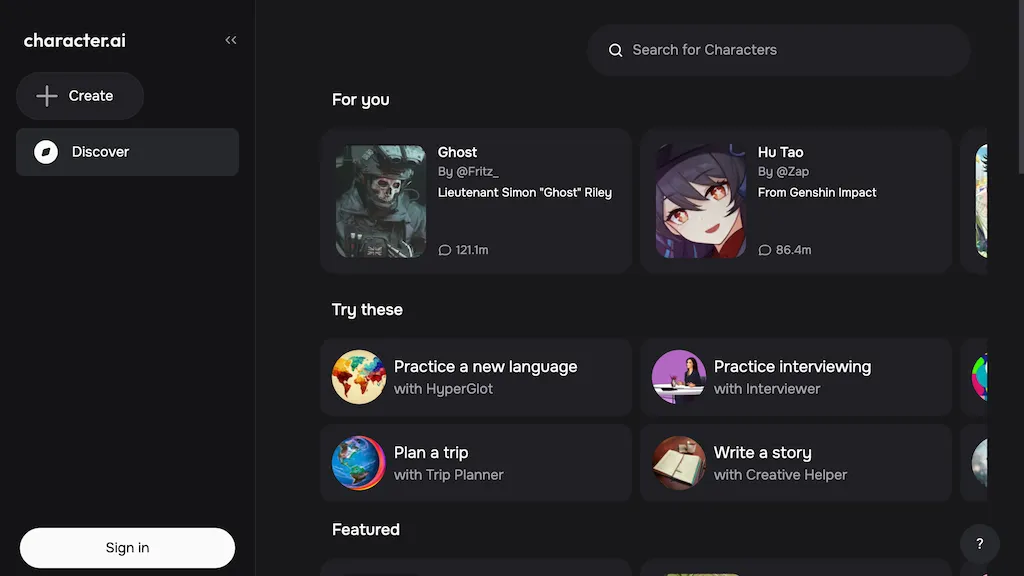 Character AI thumbnail